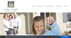 Desktop Screenshot of mowerylaw.com